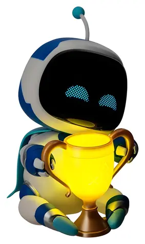 PALADONE Astrobot 3D-Leuchte / Tischlampe / 2x AA