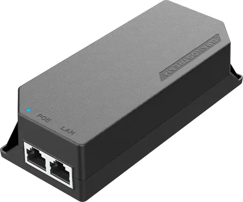 Grandstream GS-POE30W-MG / PoE-Injektor / IEEE 802.3 AF/at / 2,5 Gbit/s / 30,2 W