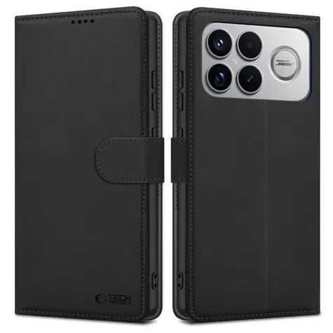 Tech-Protect Wallet schwarz / Geldbörse / XIAOMI POCO F8 Ultra