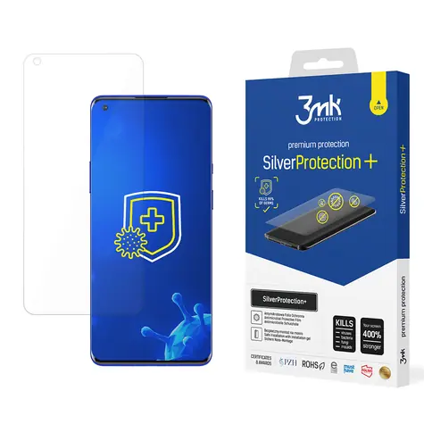 3mk SilverProtection+ für OnePlus 8 Pro 5G / Schutzfolie / antimikrobiell