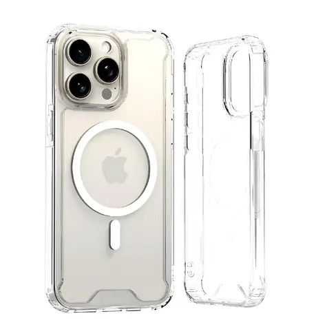 Hurtel Clear Corner Case für iPhone 16 - transparent / Schutzhülle / MagSafe