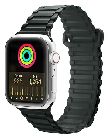 Dux Ducis Armor Armband / Apple Watch Ultra, SE, 9-1 / 42, 44, 45, 49 mm / Silikon / magnetisch