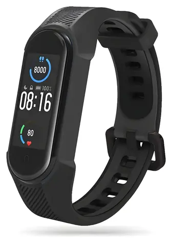 Tech-Protect Armor Armband schwarz / Armband / für XIAOMI Mi SMART Band 5/6/7 / NFC