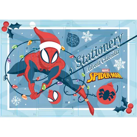 PYRAMID Spider-Man Adventskalender / 24 Türchen / Schreibwaren / Lizenzdesign