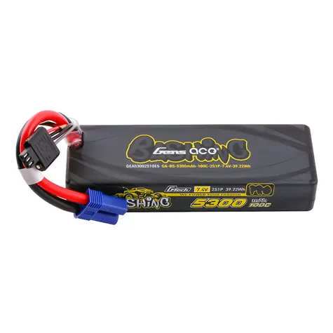 Gens ace G-Tech 5300mAh 7,4V 2S1P / LiPo-Akku / 100C / EC5