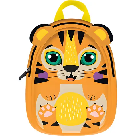 JIRI MODELS Kinderrucksack Tiger Hurrah Kollektion / Neopren / Tragkraft 3 kg