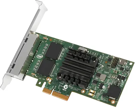 Intel Ethernet-Serveradapter I350-T4V2 (Bulk) / Netzwerkkarte / PCIe / 4X RJ-45 / 1 Gbit/s
