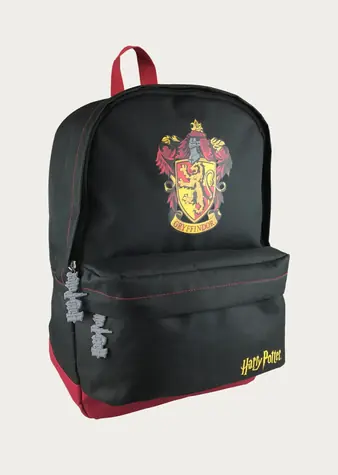 Cooler Harry-Potter-Rucksack - Gryffindor / Schulrucksack / 2 Fächer / Polyester