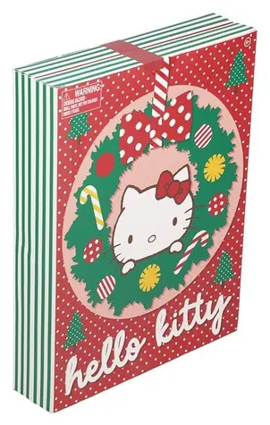 PALADONE Adventskalender Hello Kitty / 24 Türchen / Schul- und Büroaccessoires