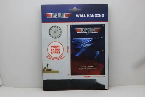 BLUESKY Top Gun Banner / Wandbanner / 125 x 85 cm / 2 Metallösen