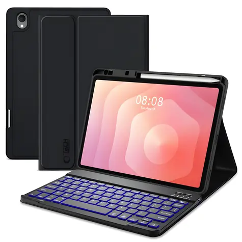 Tech-Protect SC Pen schwarz / Hülle für Samsung Galaxy Tab S11 11" X730/X736B / Stifthalter