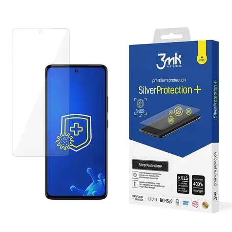 3mk SilverProtection+ für Motorola Moto G72 / Schutzfolie / antimikrobiell