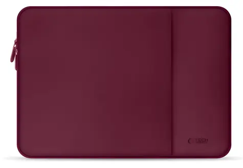 Tech-Protect Neopren-Laptoptasche bordeauxrot / Laptoptasche 13" / Neopren