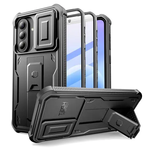 Tech-Protect Kevlar Cam+ 2er-Set schwarz / Schutzhülle / Samsung Galaxy A57 5G / 2er-Set
