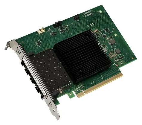 Intel Ethernet-Netzwerkadapter E810-XXVDA4 / Netzwerkkarte / PCIe 4.0 x16 / 4X SFP28 25GbE