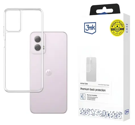 3mk Armor für Motorola Moto G 5G 2024, transparent / Schutzhülle