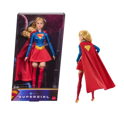 Mattel Puppe Barbie Signature Supergirl DC Comics JJY04 / ab 6 Jahren