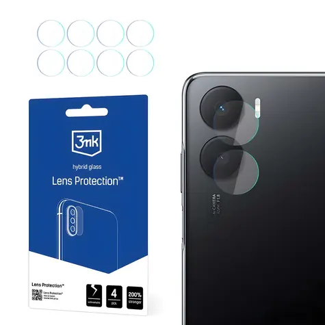 3MK -Linsenschutz für Honor Play 40 PLUS / Kameraglas / Hybridglas
