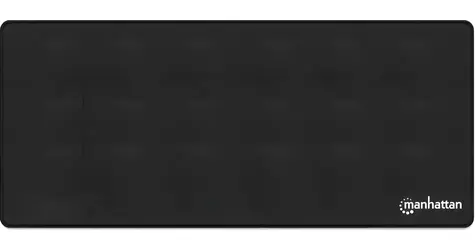 Manhattan Gaming Mauspad schwarz / Mauspad / Textiloberfläche / XXL / 800 x 350 mm