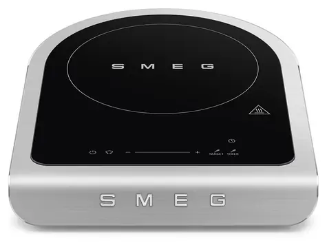 SMEG PIC01BLMEU schwarz / Induktionskochfeld / 1 Kochzone / 2100 W / Touch-Bedienung
