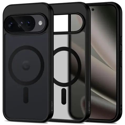 Tech-Protect MagMat Schutzhülle, matt schwarz / MagSafe / Google Pixel 10/10 Pro