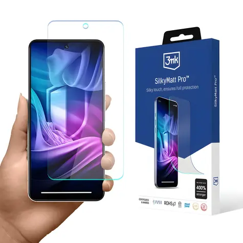 3mk SilkyMatt Pro für Vivo Y19s / Schutzfolie / matt