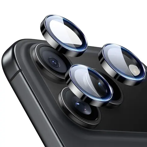ESR Armorite Schwarz / Kameraschutzglas / Apple iPhone 14-17 Pro und Pro Max