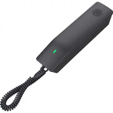 Grandstream GHP611 schwarz / VoIP-Telefon / Hotel / 2x SIP-Konto / PoE