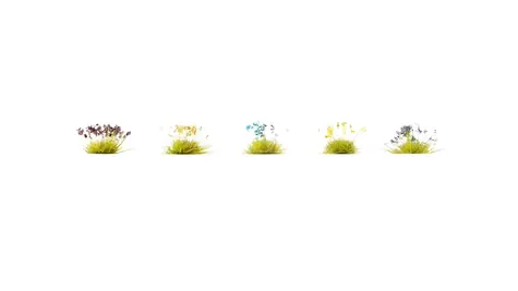 NOCH Wiesenblumen / 250 Stück / H0 (Maßstab 1:87) / ab 14 Jahren