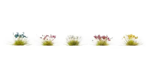 NOCH Bunte Blumen / 250 Stück / H0 (Maßstab 1:87) / ab 14 Jahren