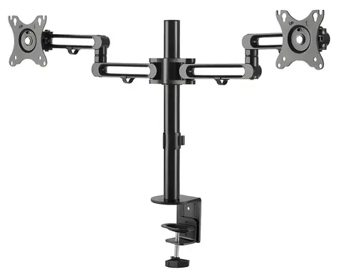 StarTech Monitorarm für 2 Monitore / Voll beweglich / bis zu 32 Zoll / Tragkraft 8 kg / Aluminium