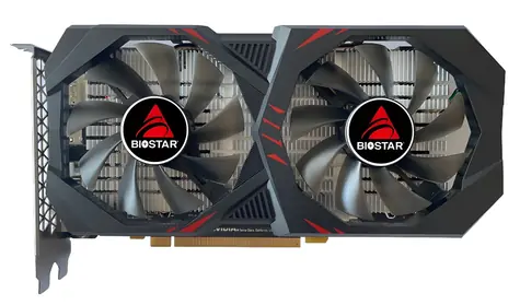 Biostar GeForce GTX 1660 Ti 6GB / Grafikkarte / 1500 MHz / 6 GB GDDR6 / 192-Bit / 1x HDMI + 1x DP + 1x DVI-I