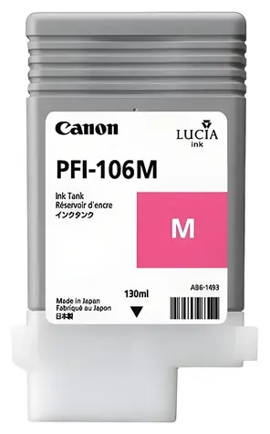 Canon PFI-106 M Magenta / Tintenpatrone / 130 ml / imagePROGRAF iPF6400