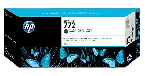 HP CN635A Original-Tintenpatrone 772, matt schwarz / für DesignJet Z5200 / 300 ml