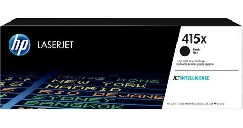 HP 415X Schwarzweiß / Toner / Vertragsdruck / W2030XC / 7.500 Seiten