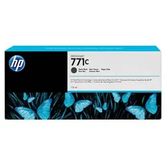 HP 771C Matte Black / Tinte / 775 ml / DesignJet Z6200, Z6610, Z6810