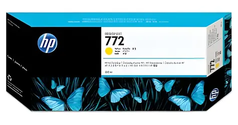 HP 772 CN630A gelb / Originalpatrone / DesignJet Z5200 / 300 ml