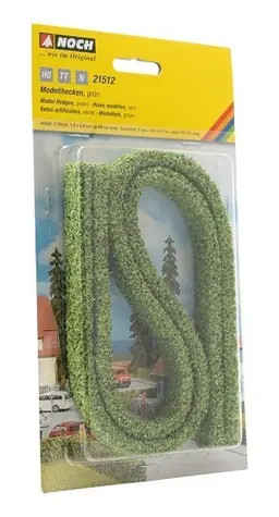 NOCH Grüne Hecke / Modellbegrünung / 2 Stück / Länge 100 cm / H0, TT, N