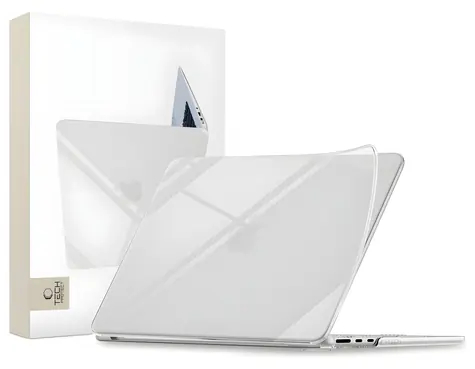 Tech-Protect SmartShell kristallklare Laptop-Schutzhülle / Apple MacBook Air 15" M2-M5 2023-2026