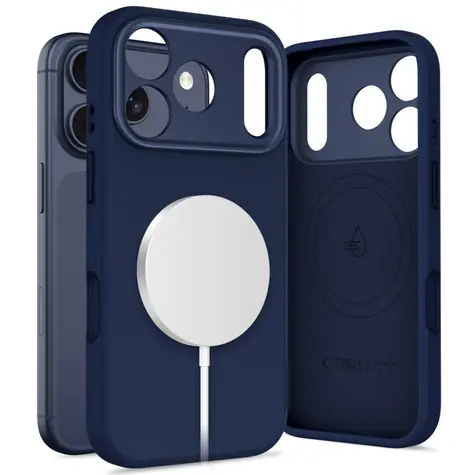 Tech-Protect UNIQ MagSafe dunkelblau / Schutzhülle / Apple iPhone 17 Pro Max / MagSafe