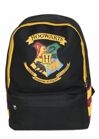 GROOVY Kinderrucksack Hogwarts / Harry Potter / 2 Reißverschlusstaschen