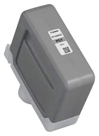Canon PFI-3300PGY Fotograu / Tintenpatrone / imagePROGRAF PRO-6600/4600/2600 / 330 ml