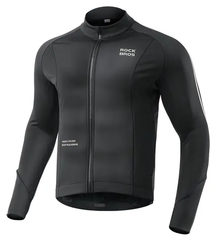 Rockbros Herbst-/Winter-Radjacke Schwarz, Größe S / Radjacke / Langarm