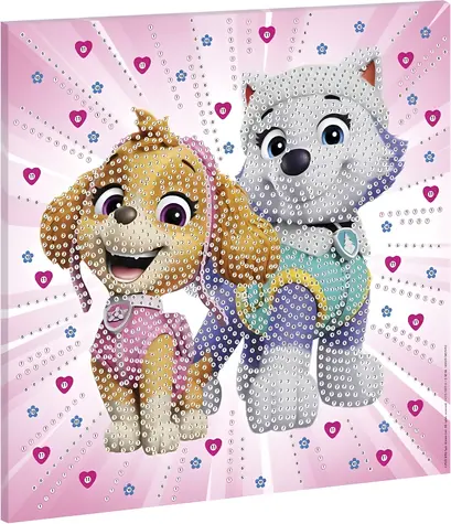 MOXY Diamantmalerei Paw Patrol / 30x30 cm / ab 5 Jahren
