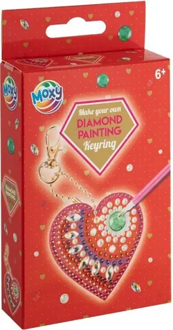 MOXY Diamantmalerei Herzanhänger / ab 6 Jahren