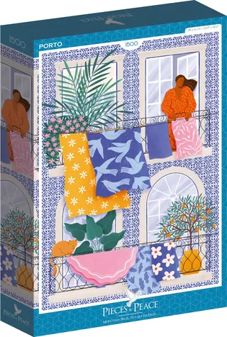 PIECES & PEACE Puzzle Porto / 1500 Teile / 61 x 85 cm