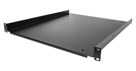 StarTech Rack-Einschub 1 HE / Rack-Einschub / 19" / Tiefe 508 mm / Tragfähigkeit 25 kg / schwarz
