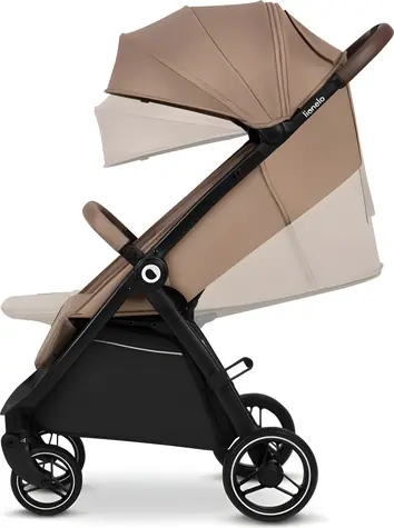 Lionelo Ingrid Sportbuggy Beige Sand / 6-48 Monate / Tragkraft 22 kg / Einhand-Faltmechanismus