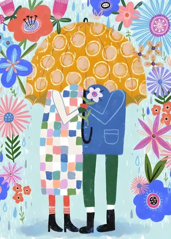 PIECES & PEACE Puzzle Flower Shower / 500 Teile