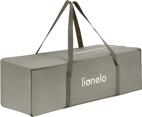 Lionelo Reisebett Mila 2in1 Beige Taupe / Faltbar / Gewicht 7,8 kg / Matratze 4 cm